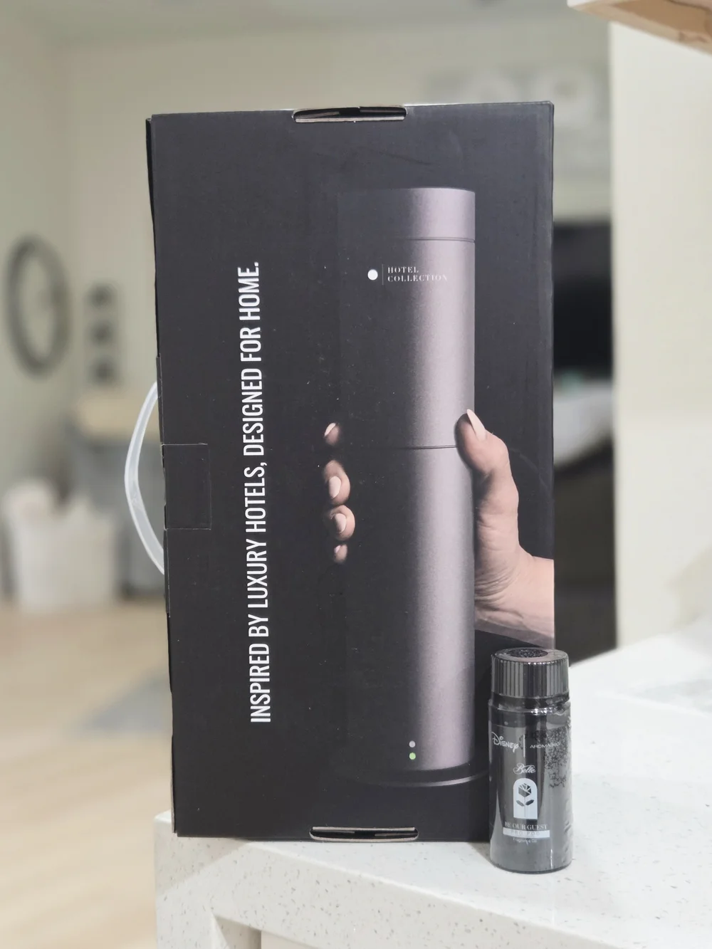 Hotel Collection Stainless Steel Scent Diffuser- Matte Gray+ 1 PRO-POD Aroma360